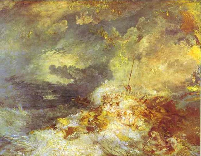 J.M.W. Turner Fire at Sea